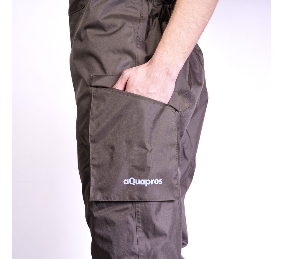 PROS Láclové kalhoty AquaAIR 2L 298 Khaki