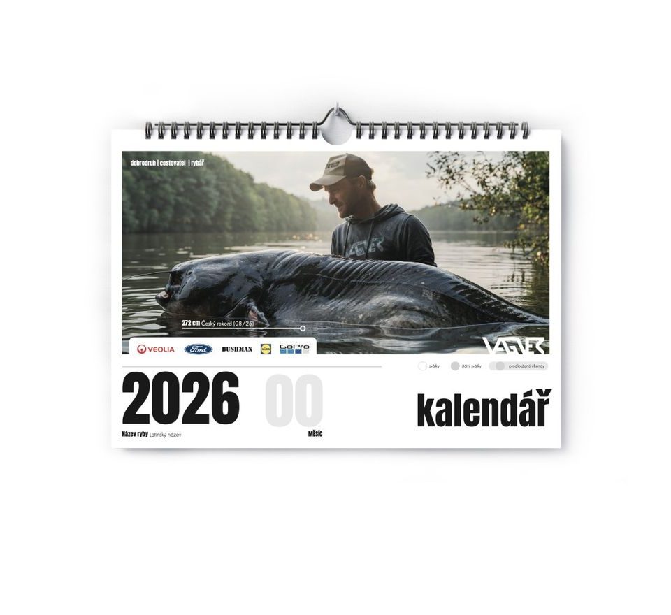 Vagner Kalendář A3 nástěnný 2026