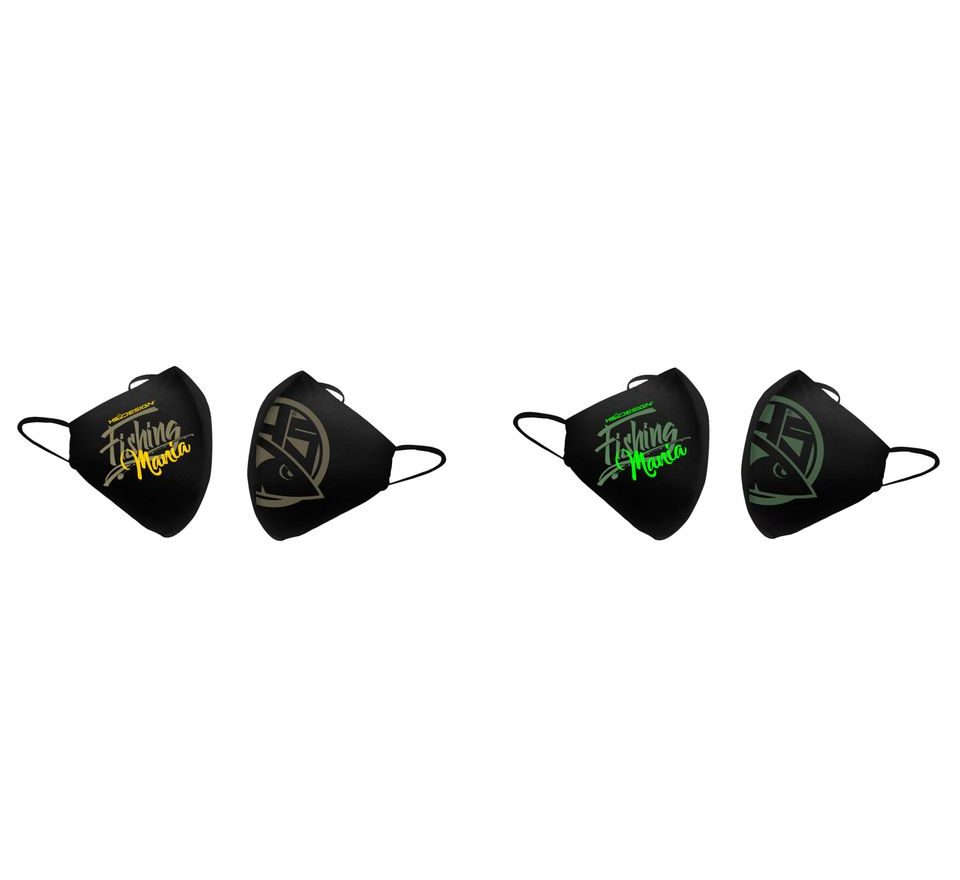 Hotspot Design Rúško Fishing Mania - žltá