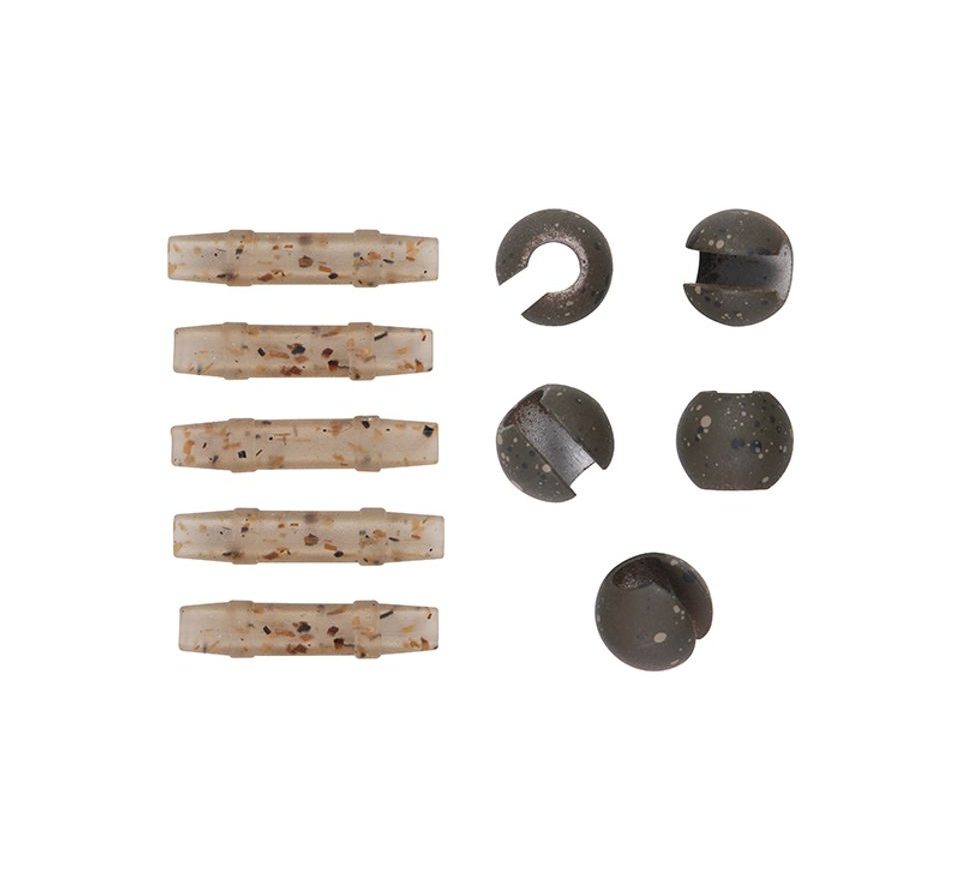 Fox Návleky a koráliky Edges Tubing Tungsten Heli Bead Kit 5ks