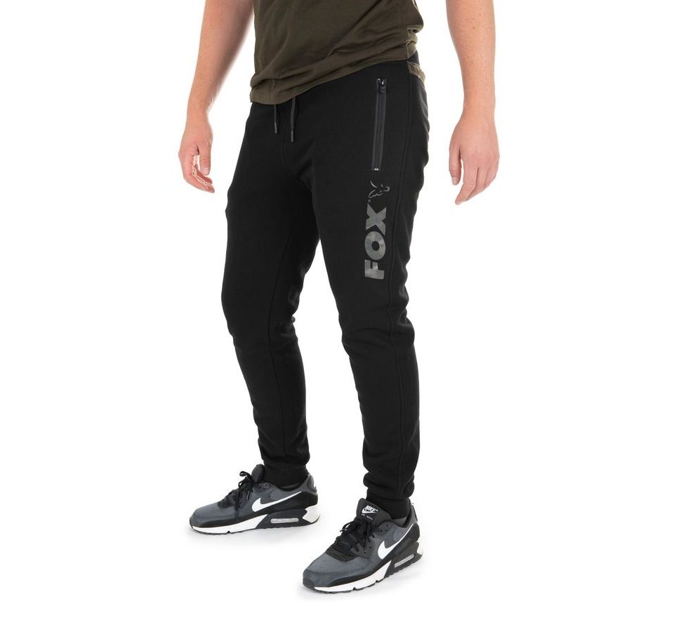 Fox Tepláky Black/Camo Print Joggers