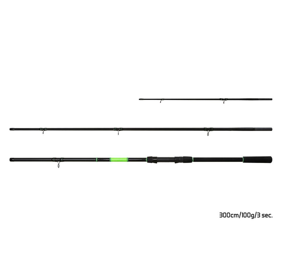 Delphin Prút Wasabi Feeder NXT 360cm 100g