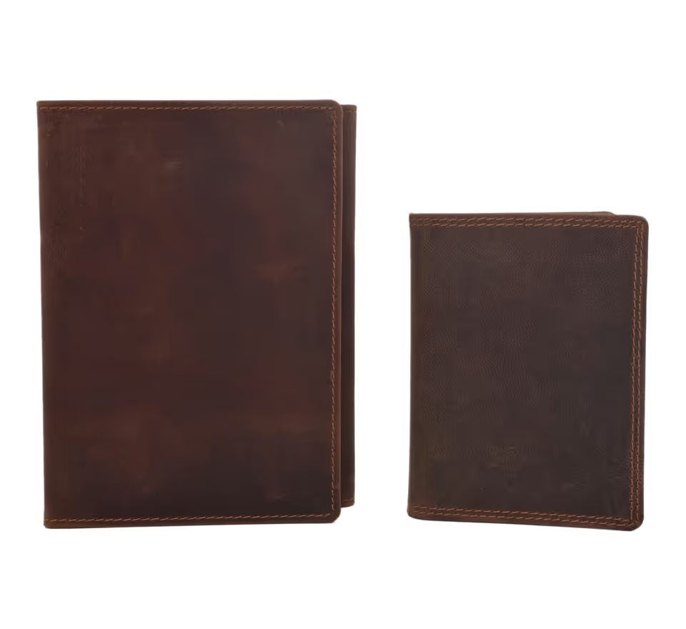 Mercucio Pouzdro na doklady Kapr lysec světlehnědá embos