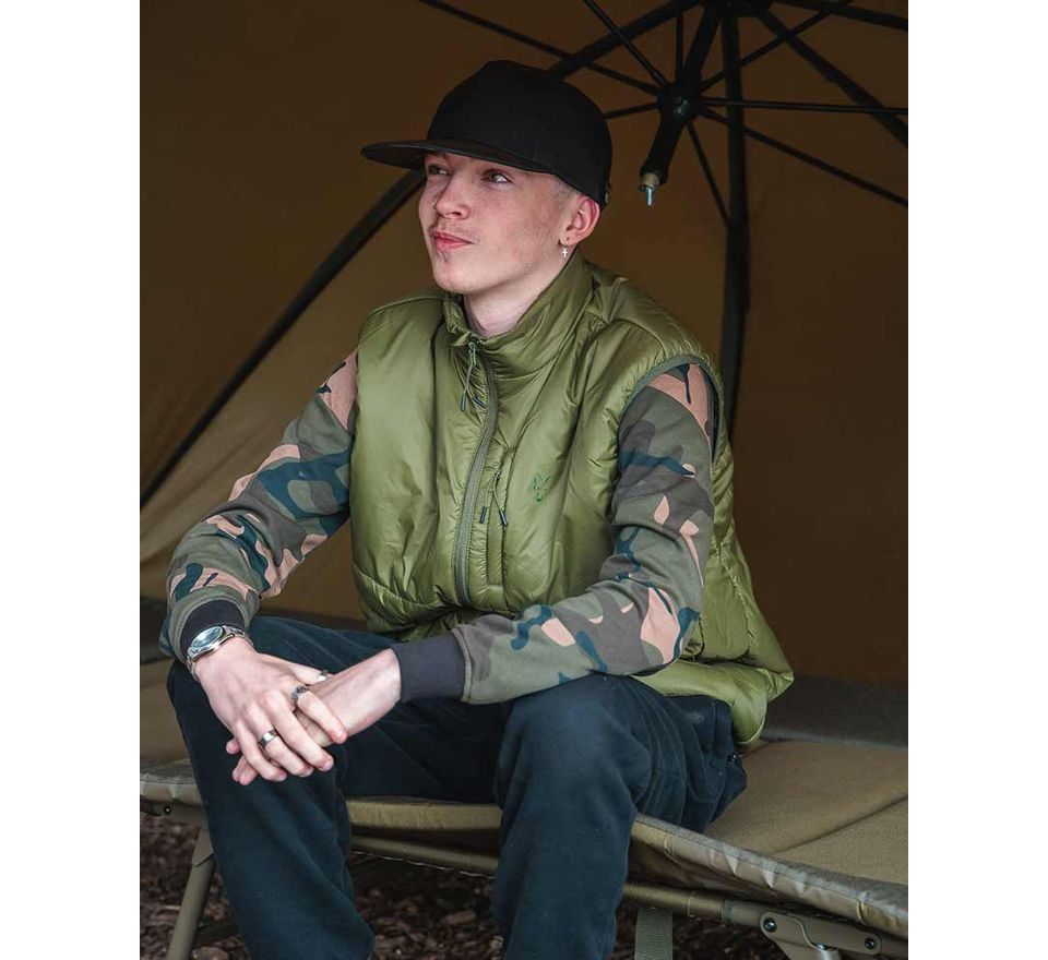 Fox Vesta Olive Quilted 100 Gilet