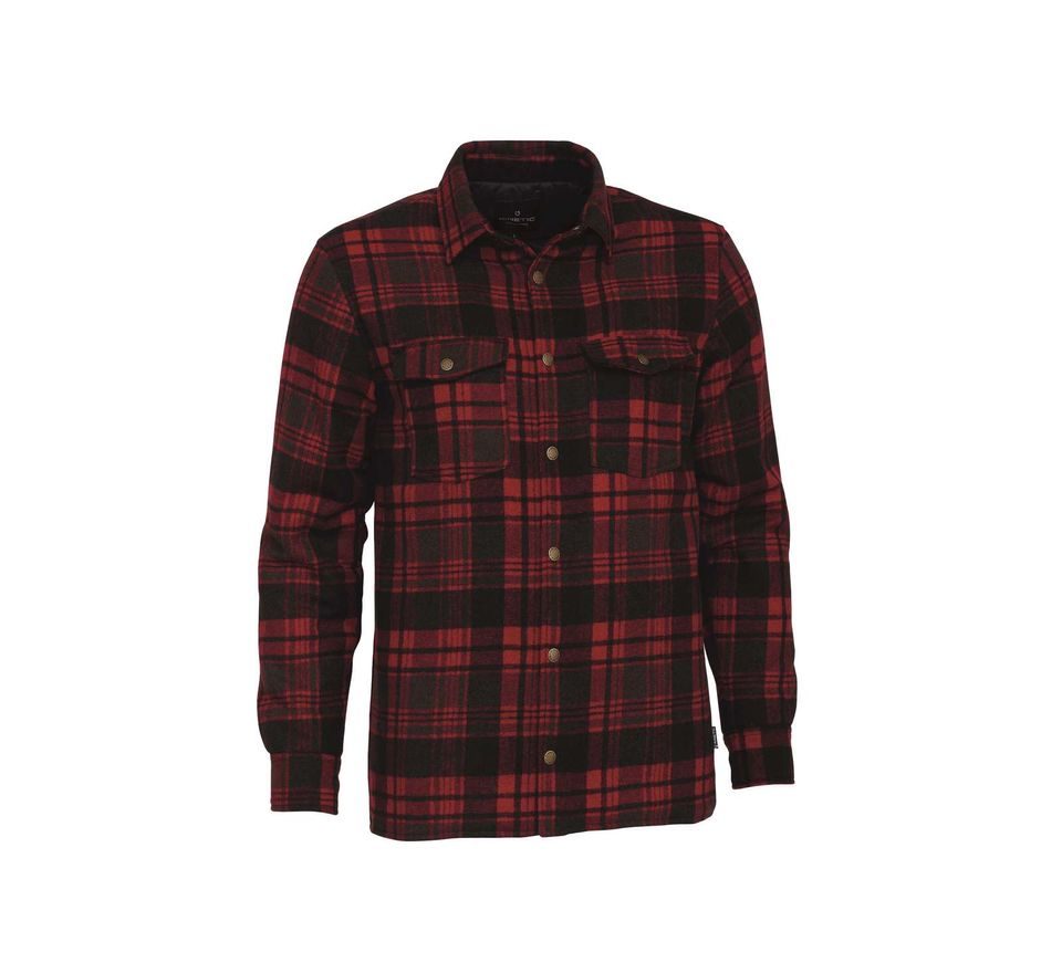 Kinetic Flanelová košile Lumber Jacket Red | Chyť a pusť