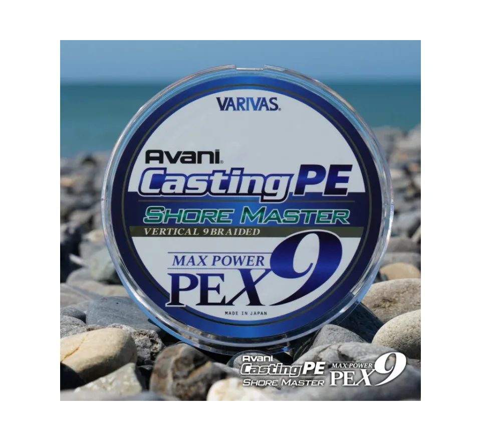 Varivas Šňůra Avani Casting PE Max Power X9 Shore Master 200m