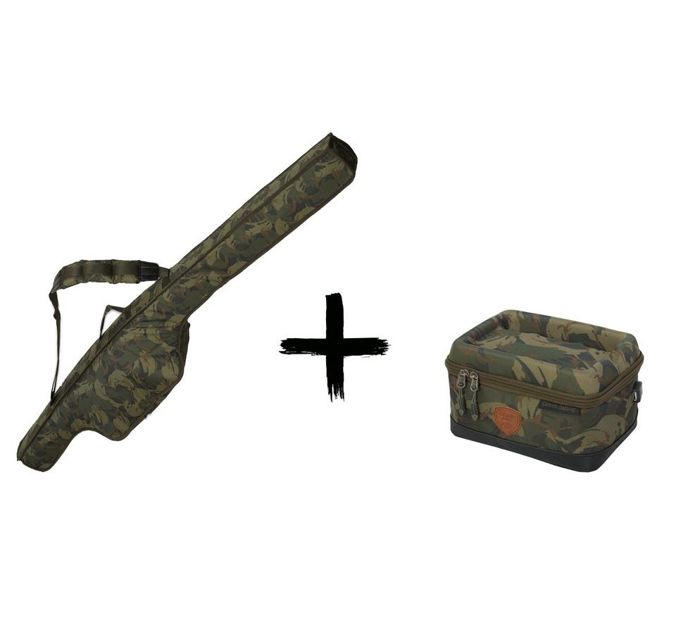 Giant Fishing Rod Holdall Deluxe 2 Rod 12ft + Pouzdro Electronics Eva Table Bag ZDARMA!