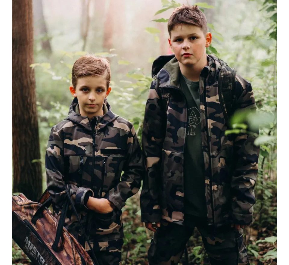 Šijeme srdcem Bunda Softshell V kapse celý revír