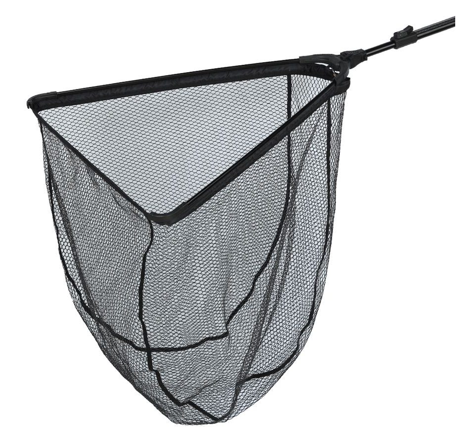 Giants fishing Plovoucí podběrák s pogumovanou síťkou Deluxe 220cm 70x70cm