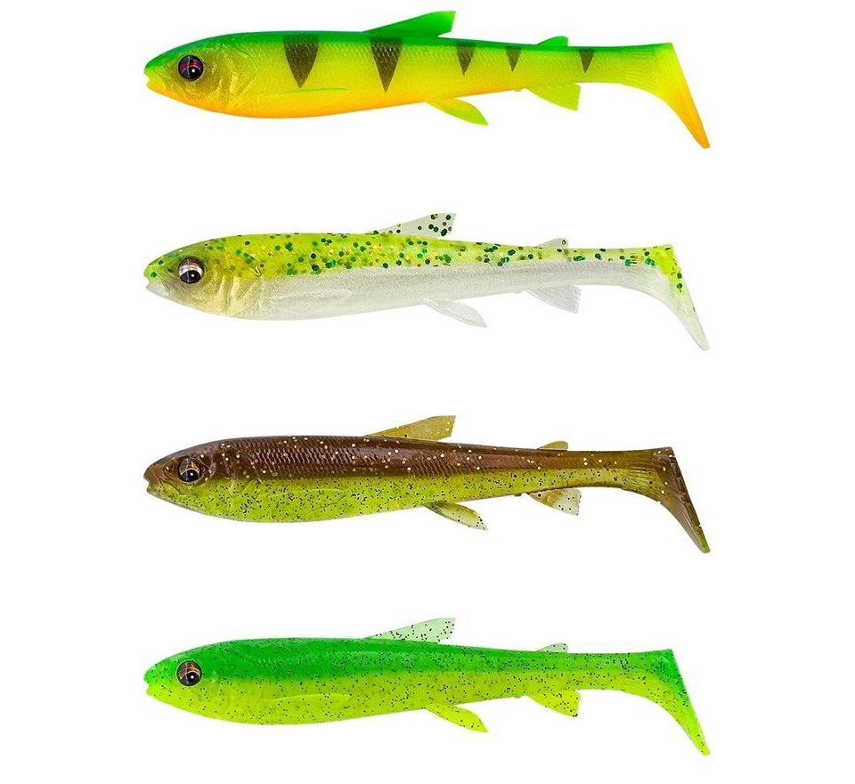 Savage Gear Gumová nástraha 3D Whitefish Shad Dark Water Mix