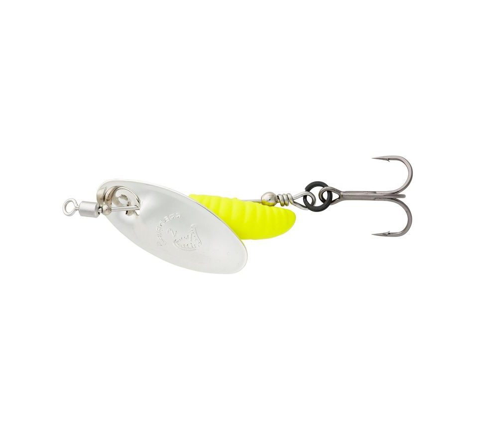 Savage Gear Třpytka Grub Spinners Silver Yellow