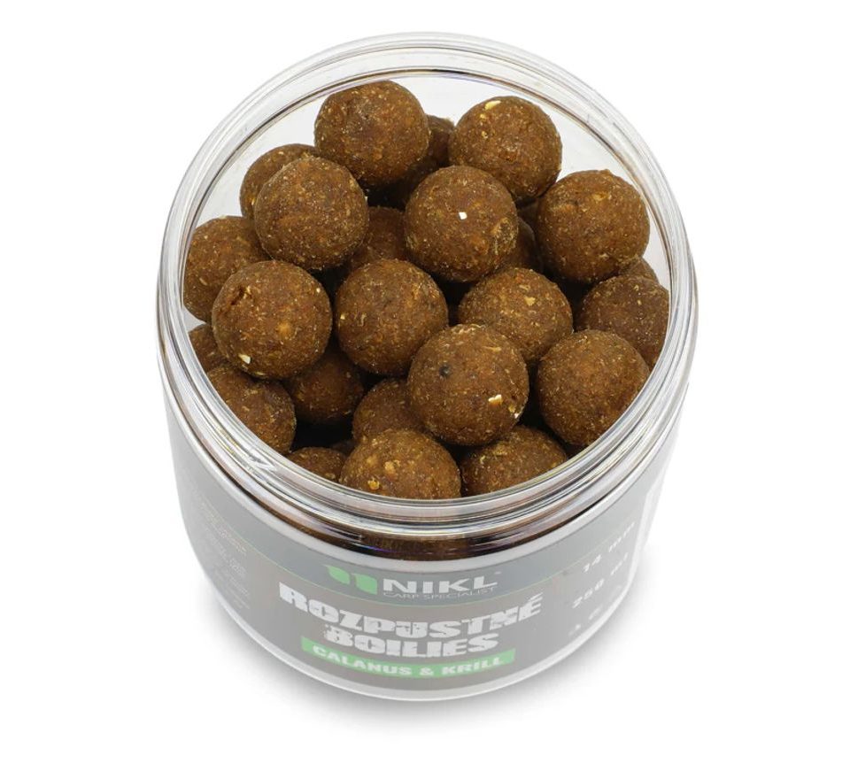 Nikl Rozpustné boilies Calanus & Krill 250ml