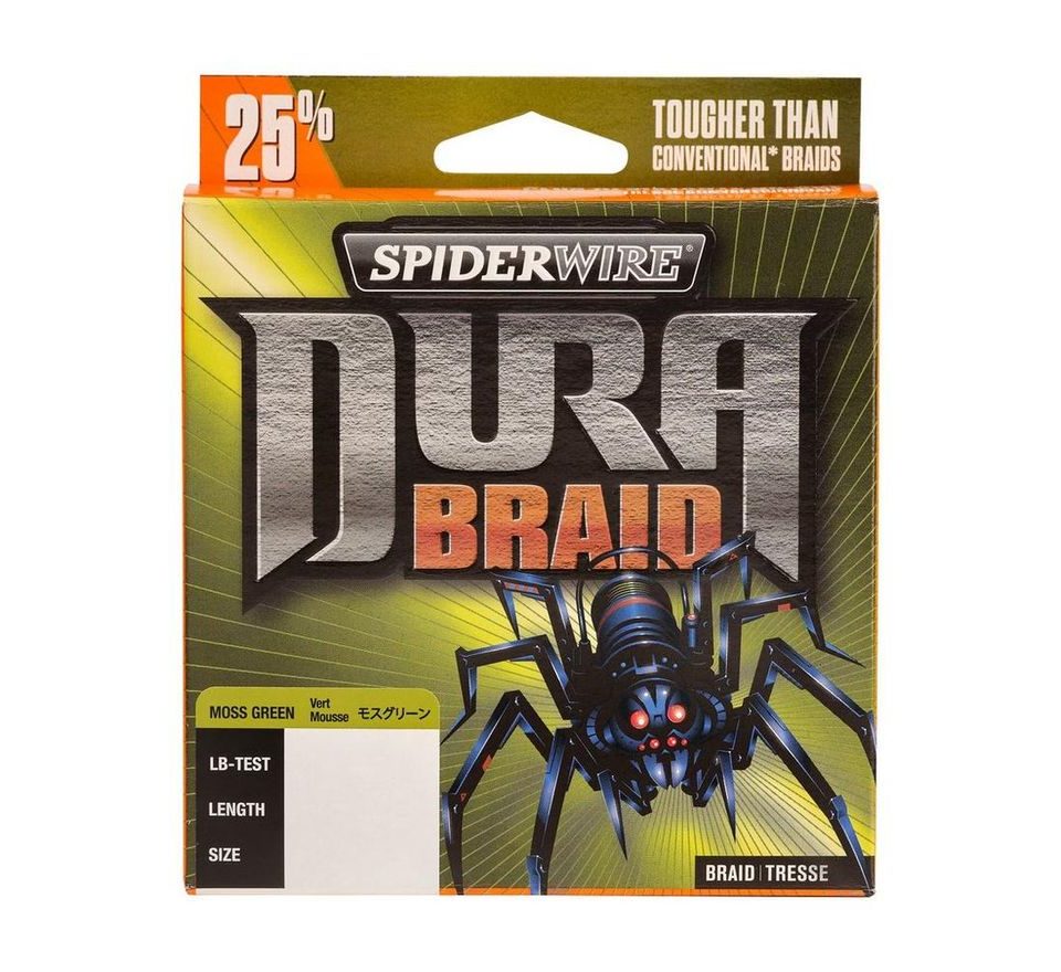 Spiderwire Šňůra Dura Braid Moss Green 135m