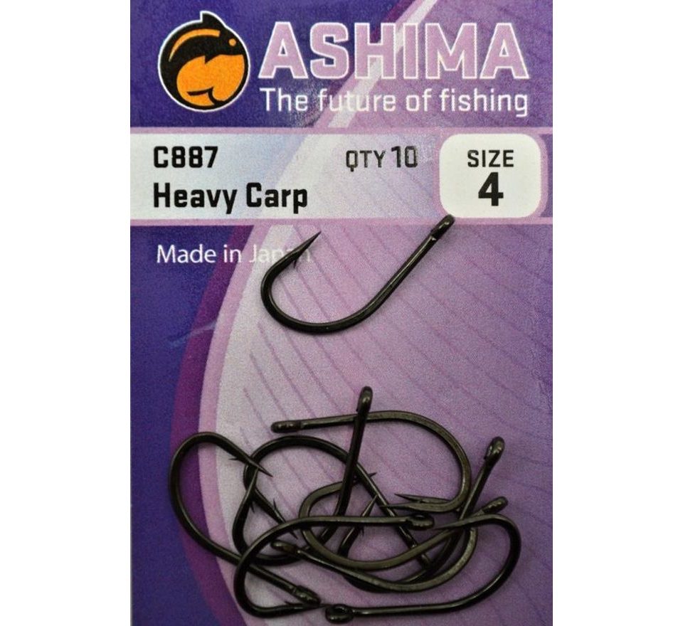 Ashima Háčky C887 Heavy Carp 10ks