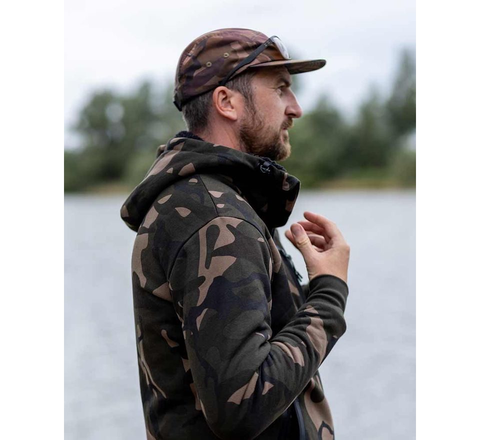 Fox Mikina Camo Full Zip Prem Sherpa 310 Hoodie