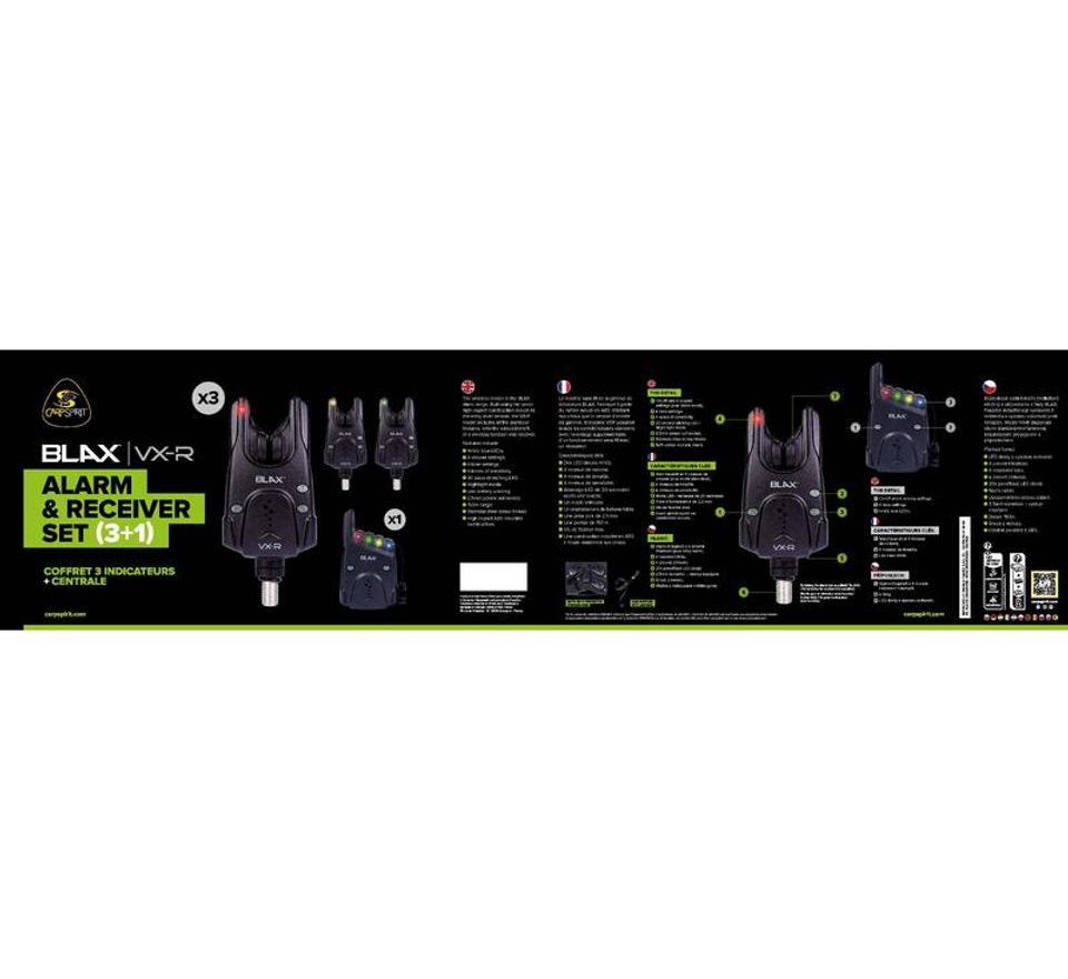 Carp Spirit Sada Signalizátorů Blax VXR hlásič 3+1