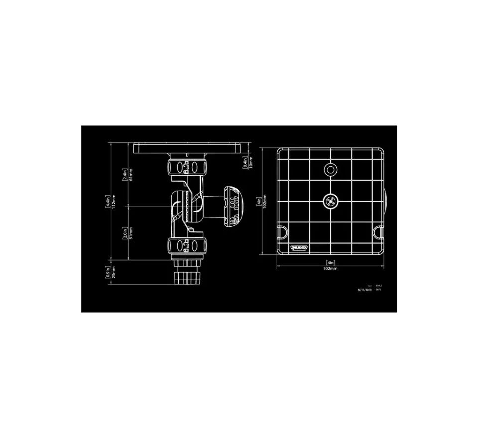 Railblaza Držák na obrazovky R-Lock S