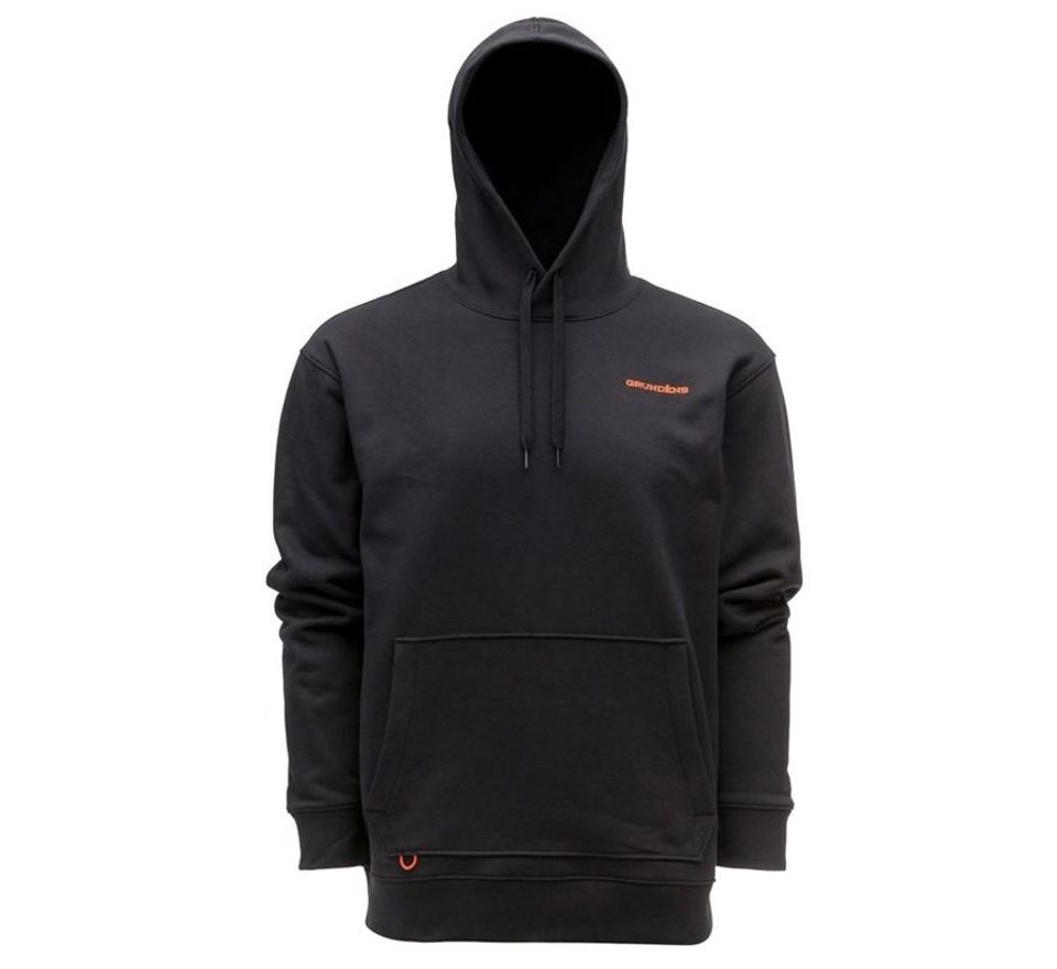 Grundéns Mikina Displacement DWR Hoodie Logo Anchor Black