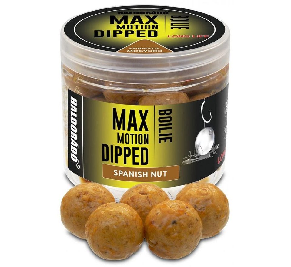 Haldorádó Boilies v dipe Dipped Max Motion 20mm 80g