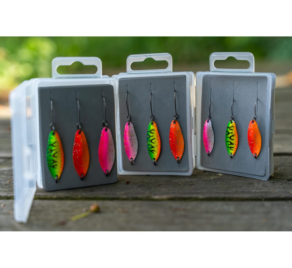 Zebco Plandavka Target Fish Trout UL Spoon Set 3ks