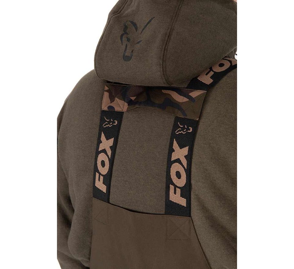 Fox Nohavice RS25K Khaki Salopettes