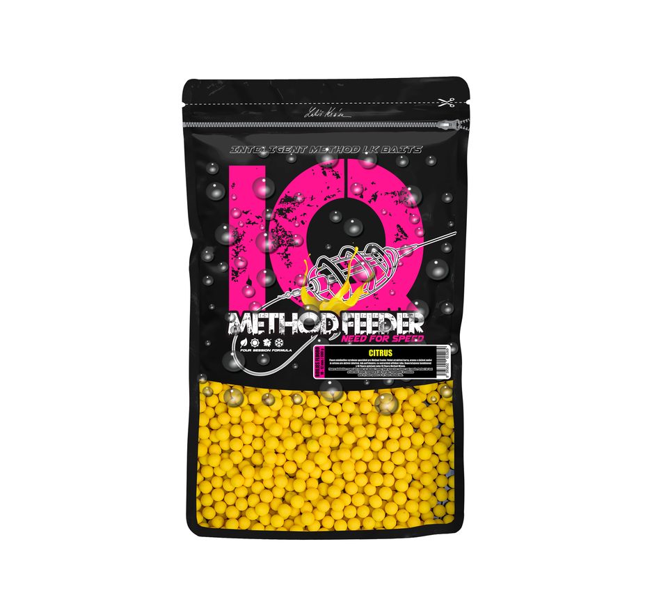 LK Baits Fluoro Boilie IQ Method Feeder 10-12mm 600g