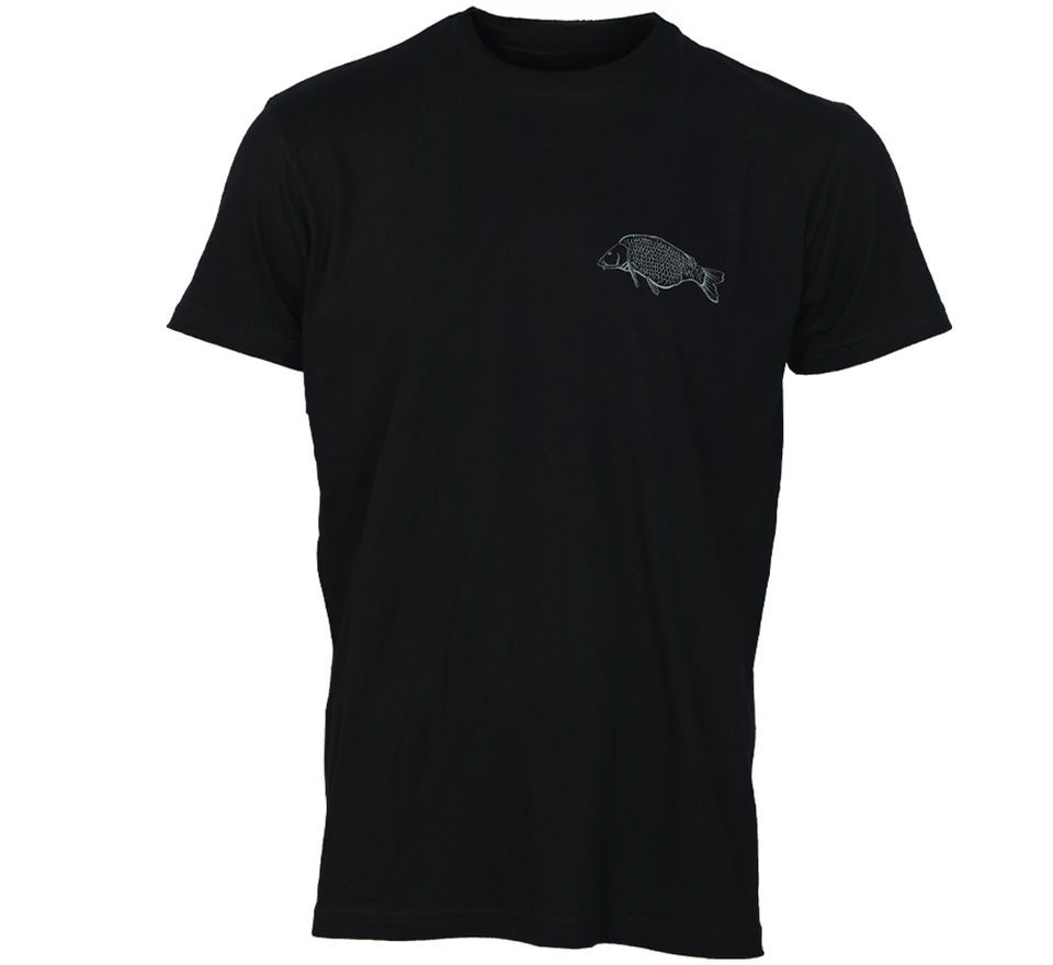 Giants fishing Tričko pánske čierne Tri kapry