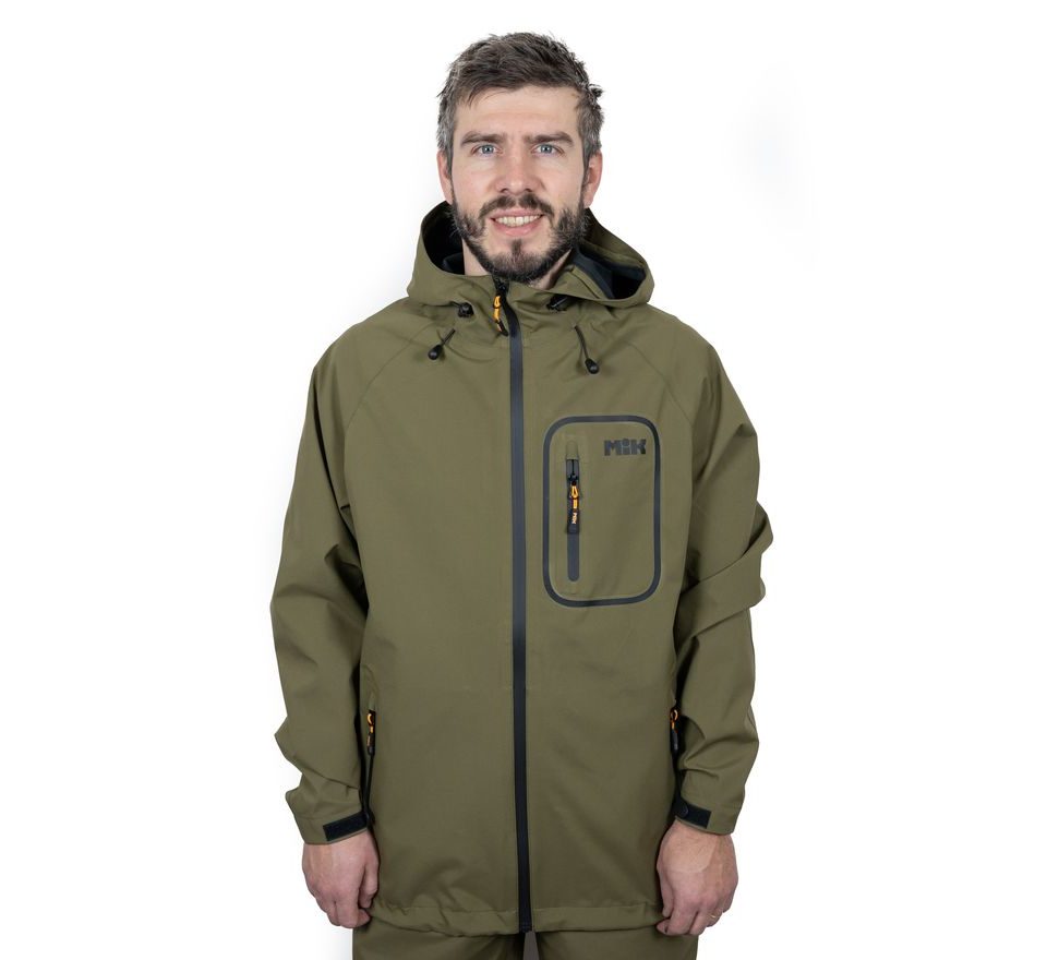 Mikbaits Nepromokavá bunda Aqua 10000 zelená