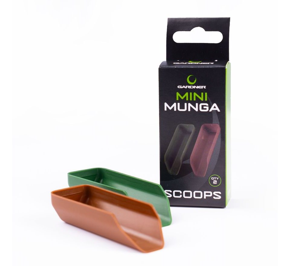 Gardner Lopatka Mini Munga Scoops 2ks (1x zelená a 1x hnedá)