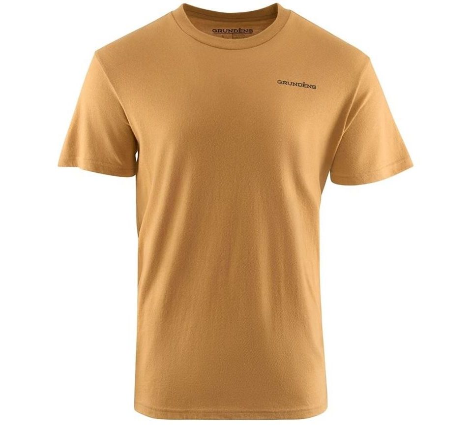 Grundéns Triko Leroy Brown SS T-Shirt Whiskey