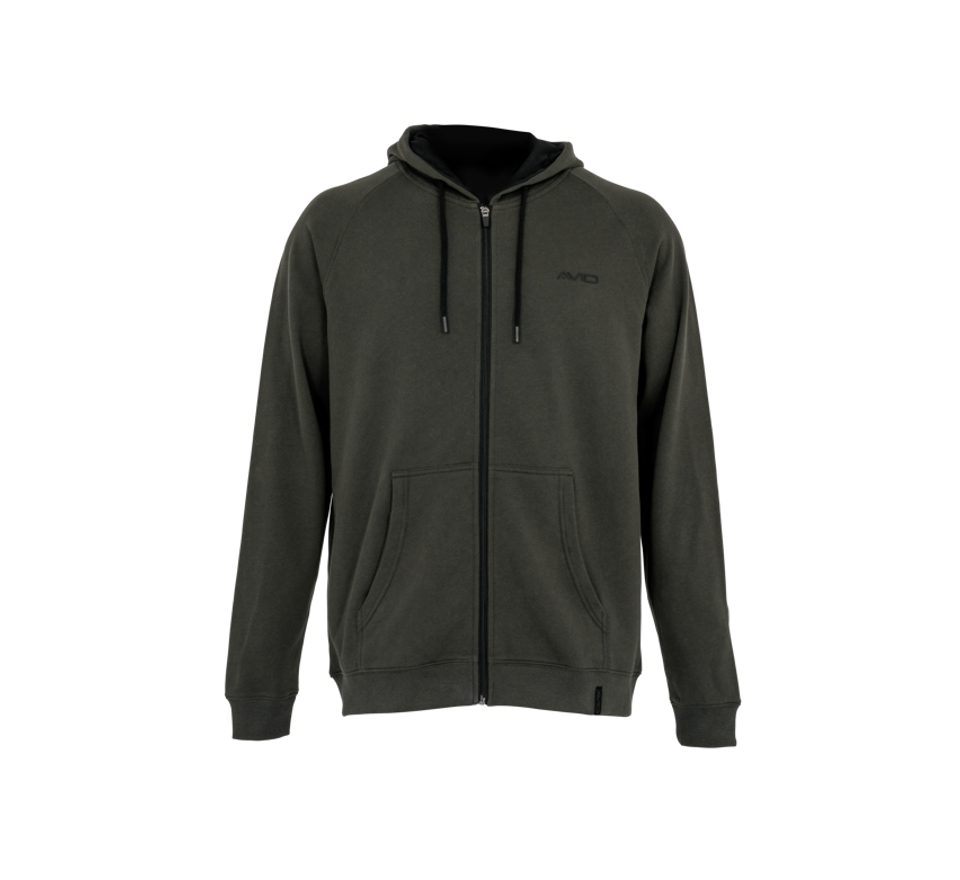 Avid Mikina Bearing Zip Hoodie Green
