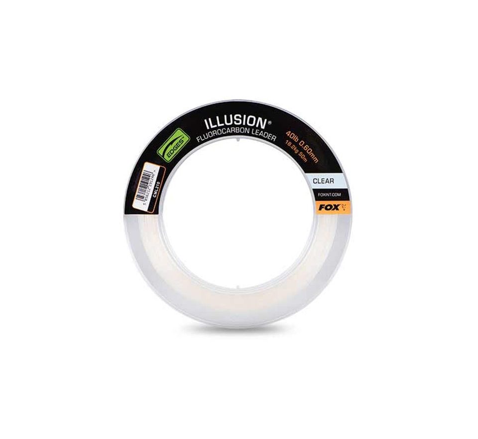 Fox Fluorocarbon Illusion Fluorocarbon Leader Clear 50m