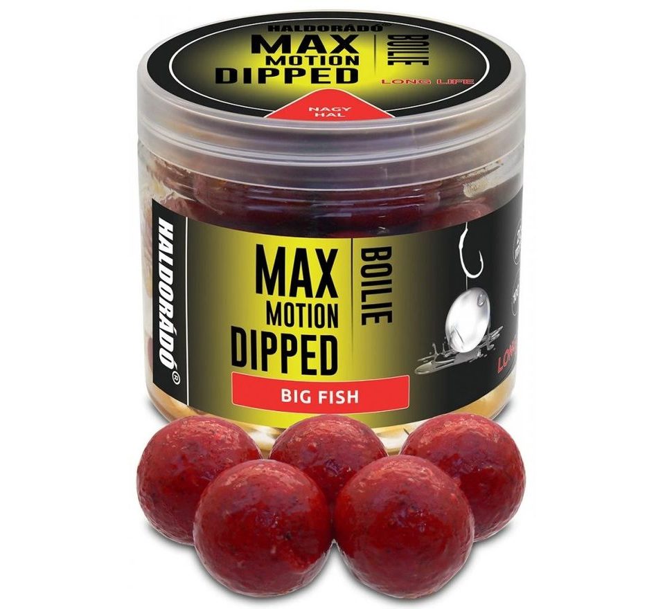 Haldorádó Boilies v dipe Dipped Max Motion 20mm 80g