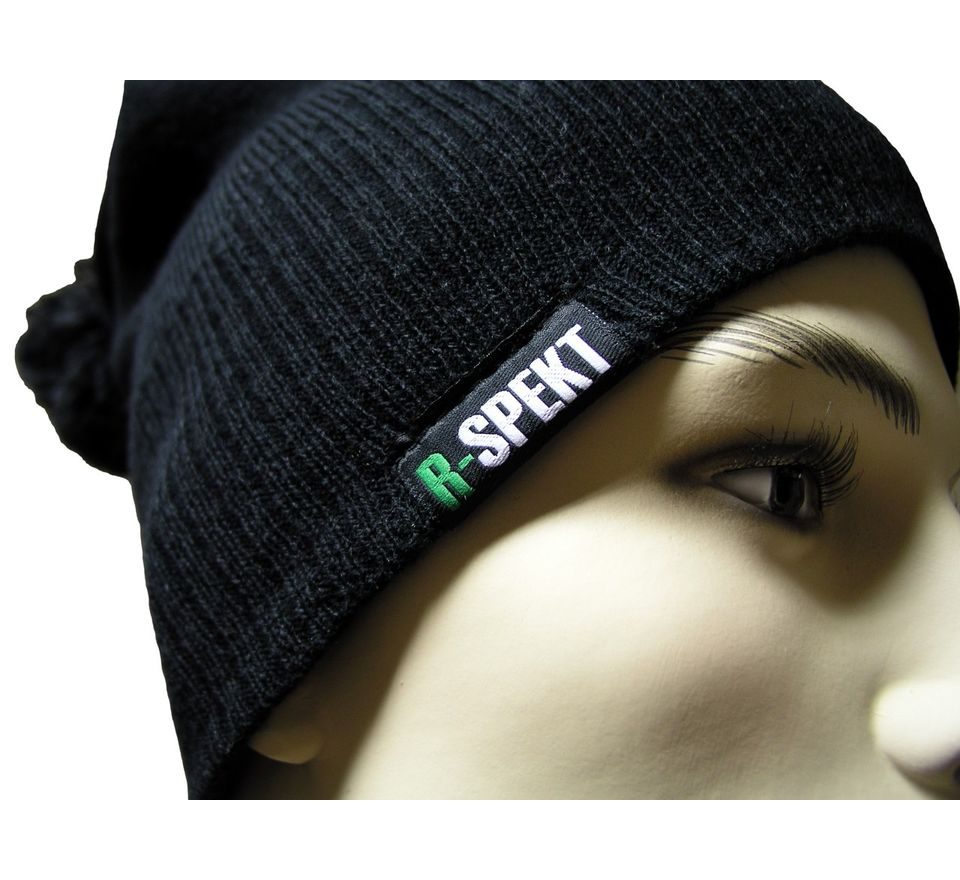 R-Spekt Kulich PomPom Duo beanie style limited edition černý