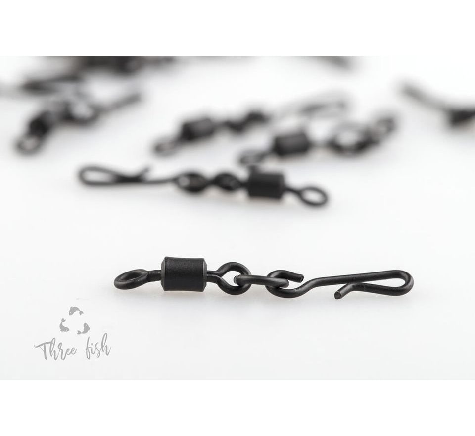 Zfish Obratlík Quick Change Ring Swivel Matt vel.8 10ks