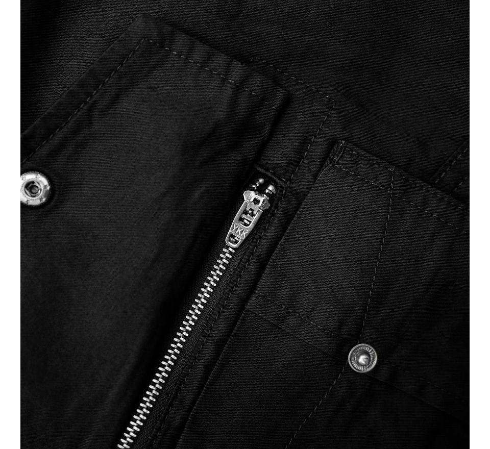 KUMU Kalhoty Utility Cargos černé