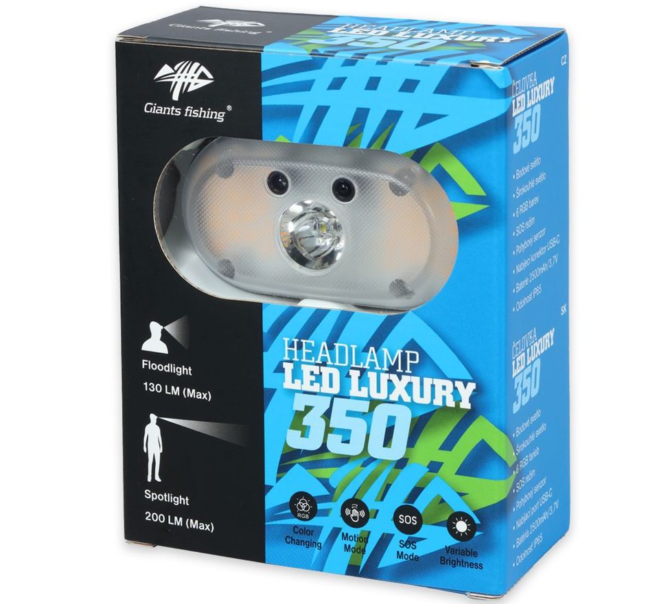 Giants fishing Čelovka Headlamp LED Luxury 350
