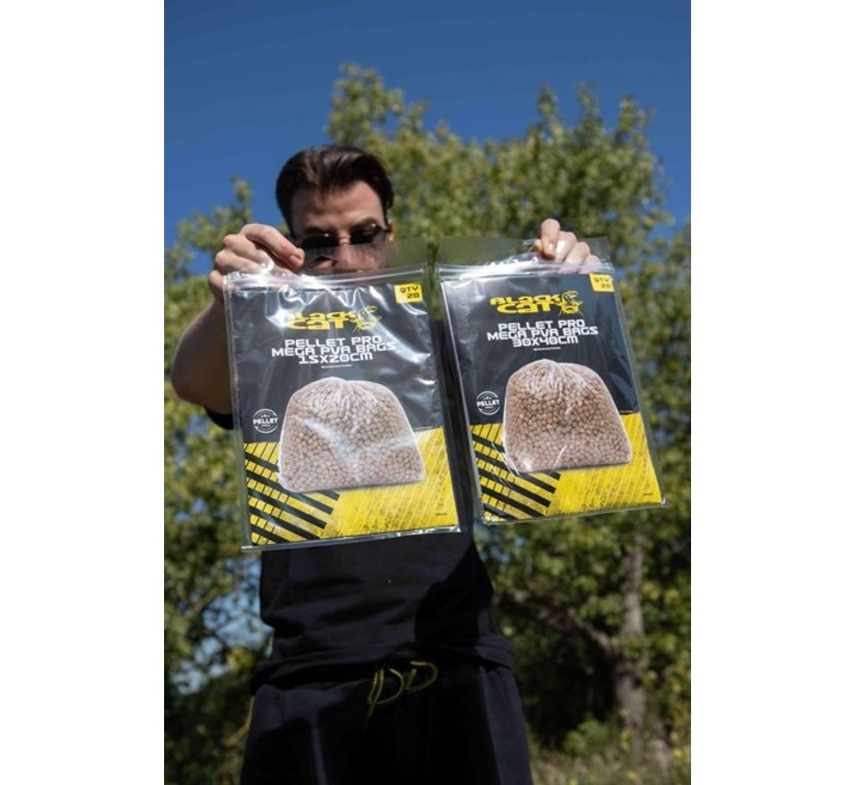 Black Cat PVA Sáčky Pellet Pro Mega PVA Bags 20ks