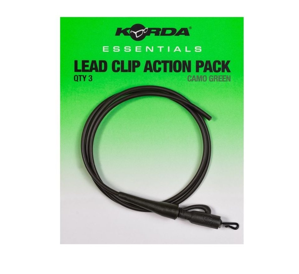 Korda Montáž Essentials Lead Clip Action Pack 3ks