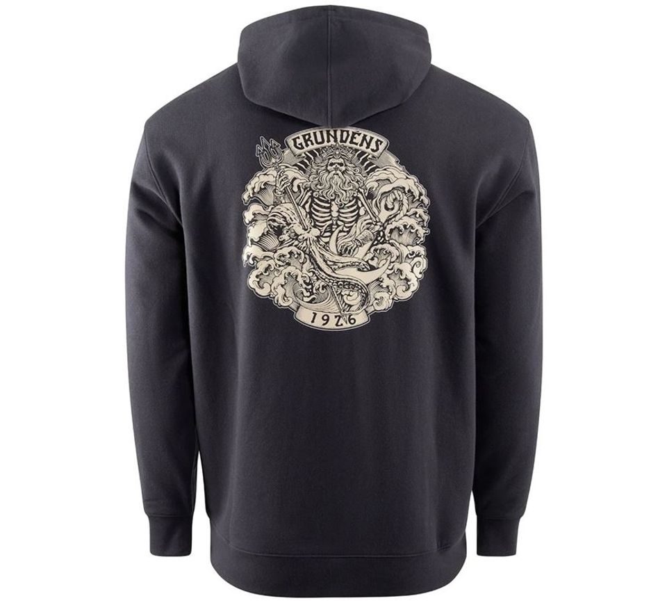 Grundéns Mikina Aegir FZ Hoodie Black