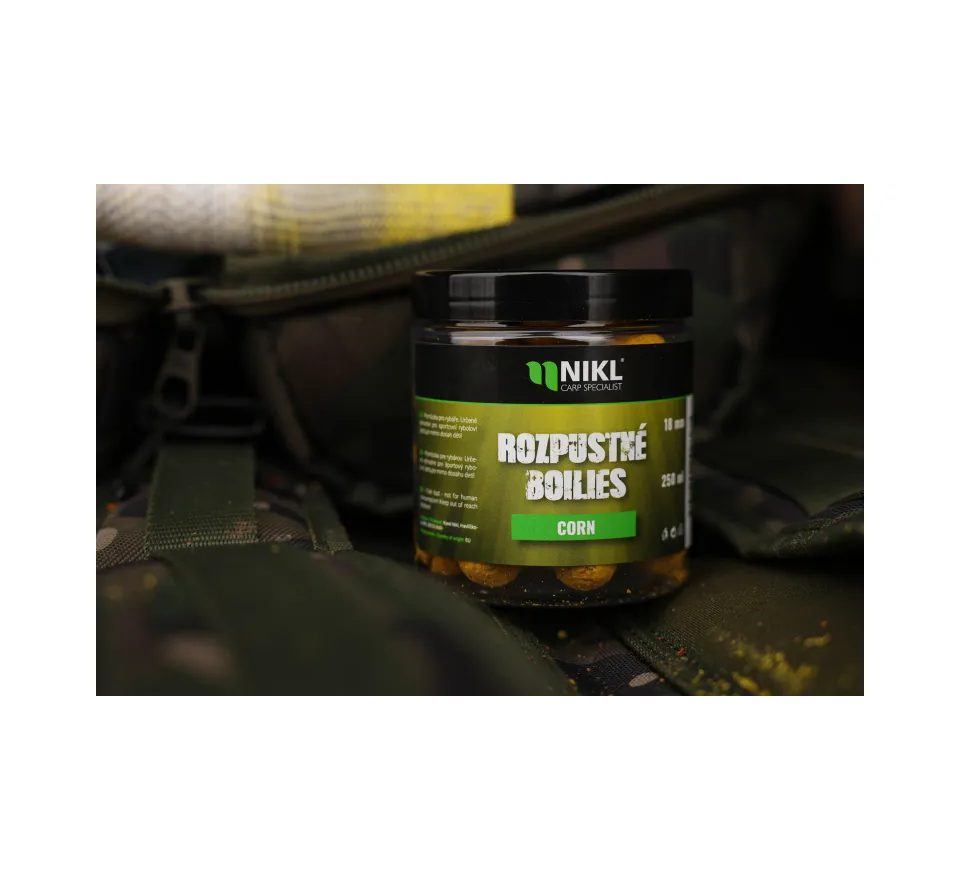 Nikl Rozpustné boilies Corn 250ml