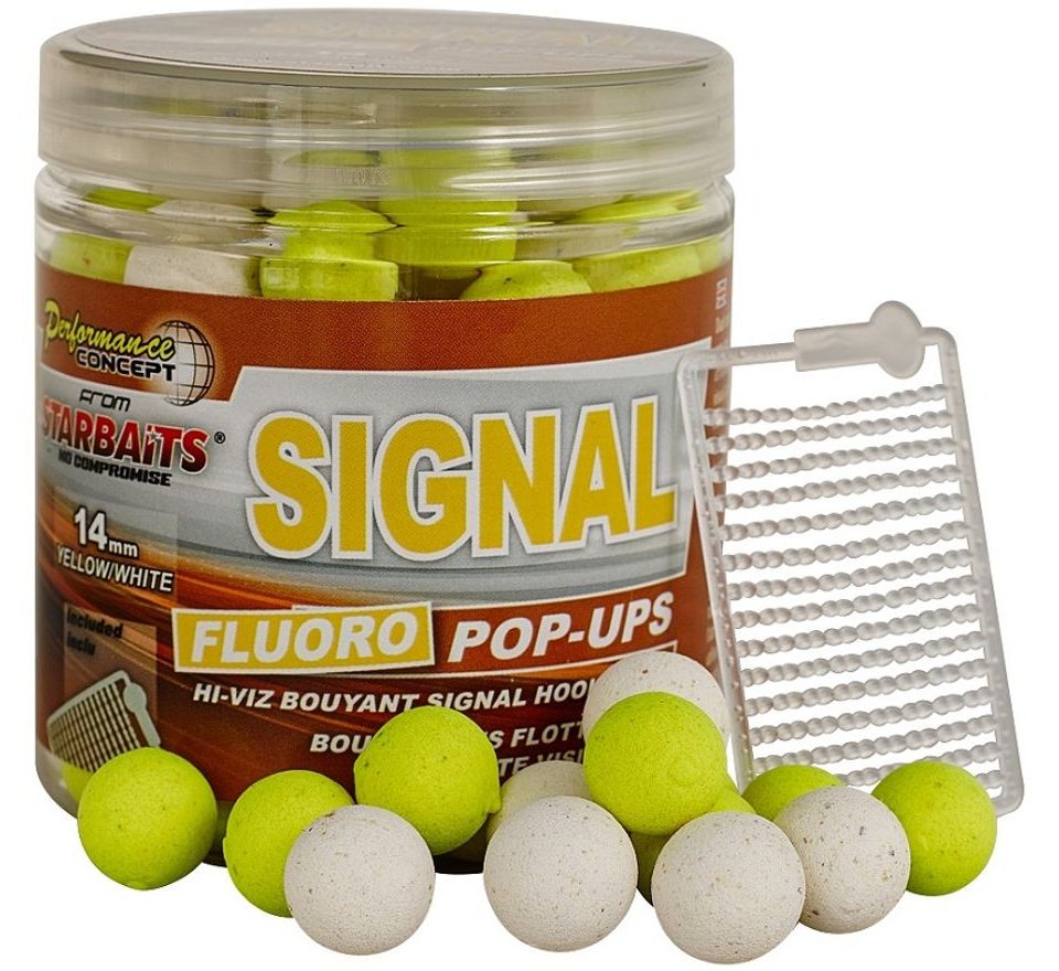 Starbaits Plávajúce boilies Pop Up Bright Signal 50g