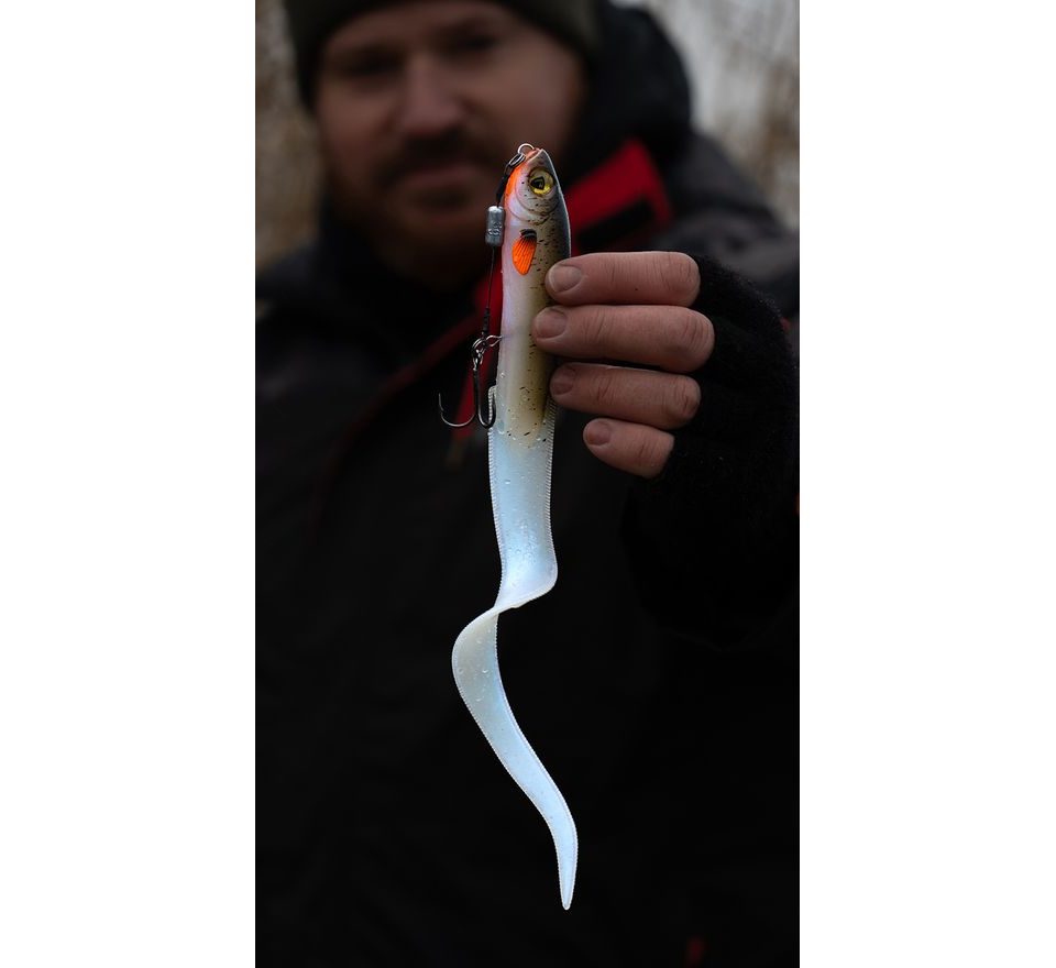 Fox Rage Gumová nástraha Slick Eel UV Marble