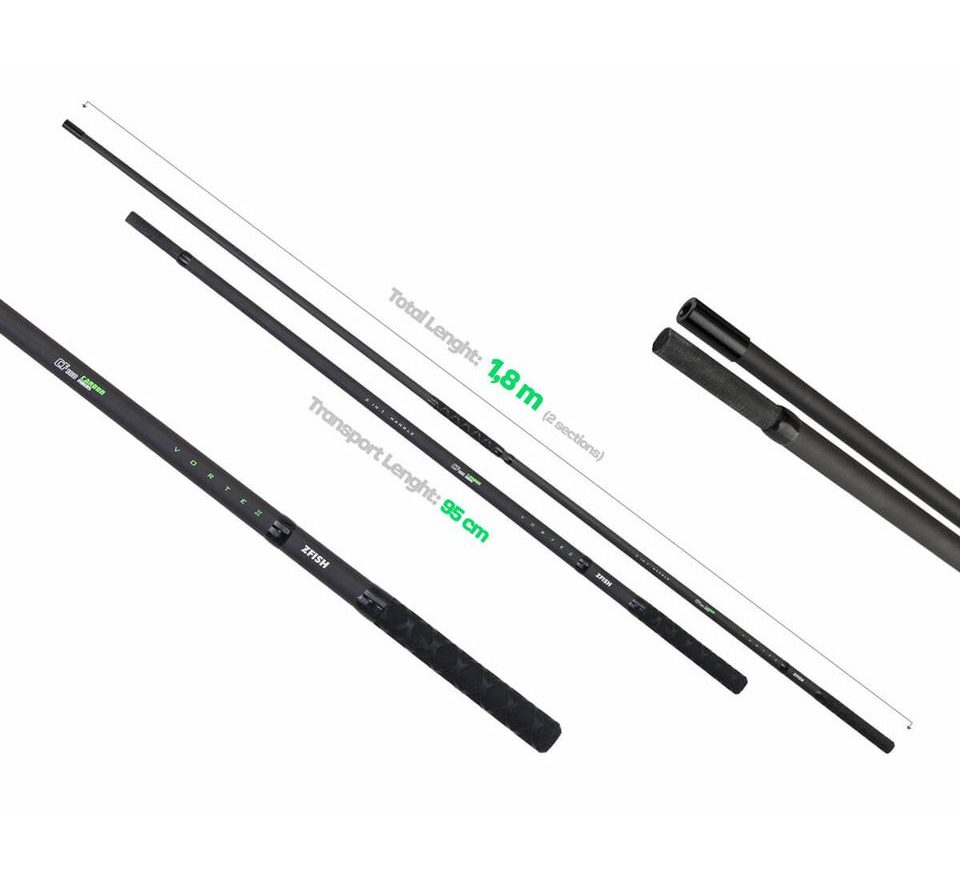 Zfish Podberáková tyč Vortex Landing Net Handle 1.8m