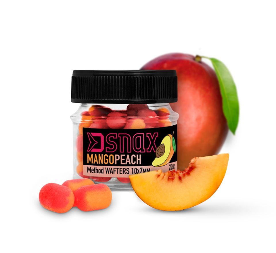 Delphin Nástraha D Snax Waft Mango-Broskev 20g