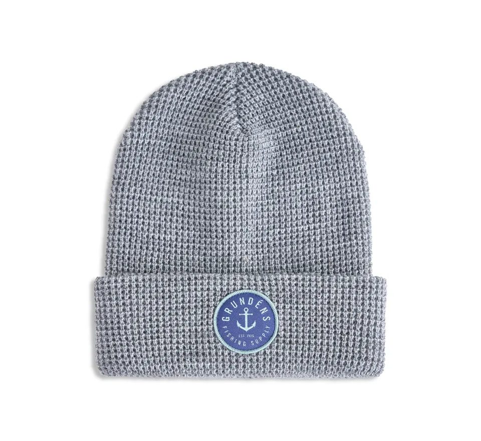 Grundéns Čiapka Anchor Waffle Beanie Athletic Heather O/S