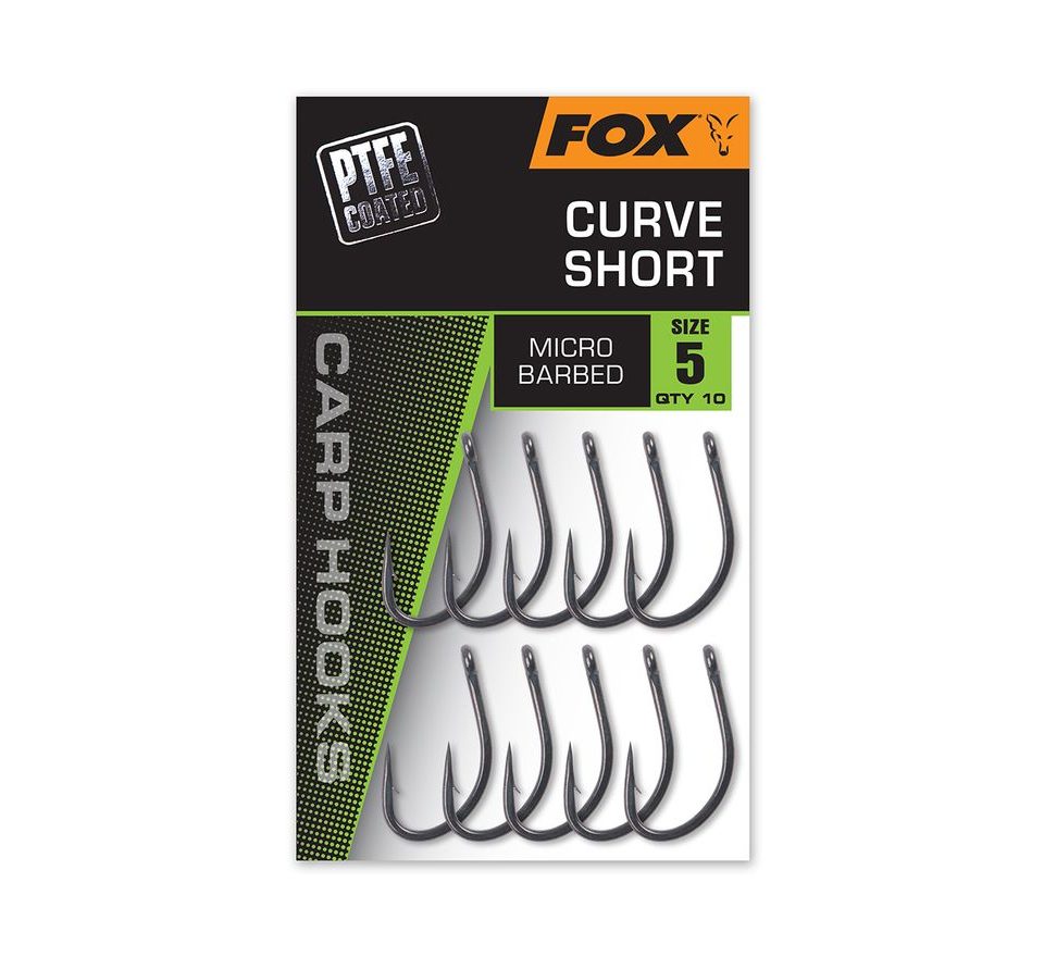 Fox Háčky Carp Hook Curve Short 10ks