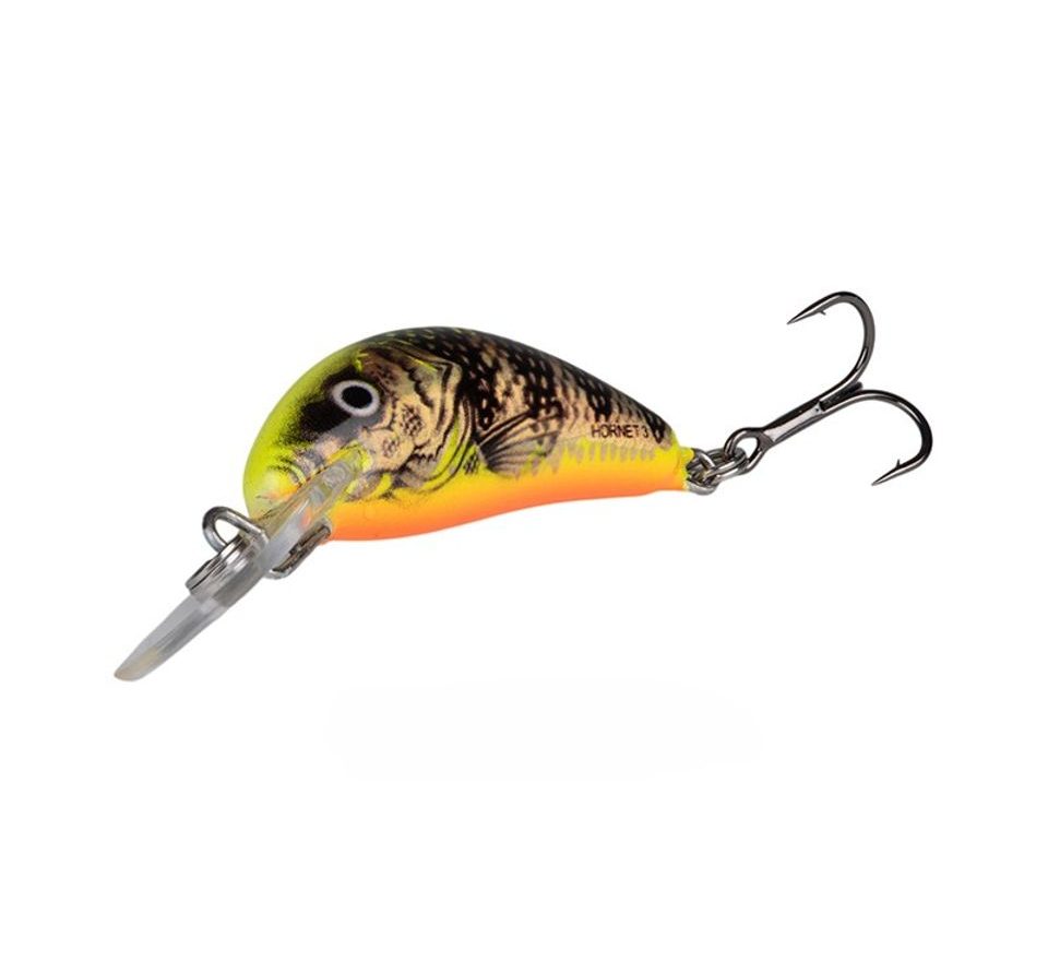 Salmo Wobler Hornet Floating Holographic Gold Fluro Perch