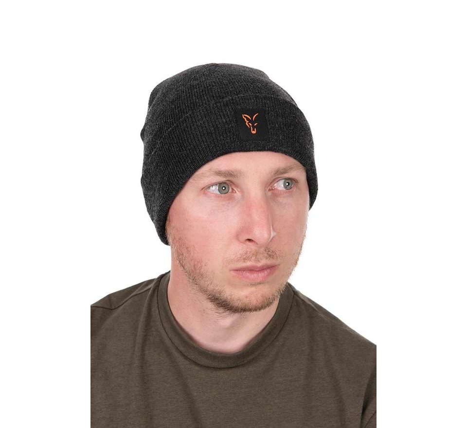 Fox Zimná čiapka Collection Beanie Black/Orange