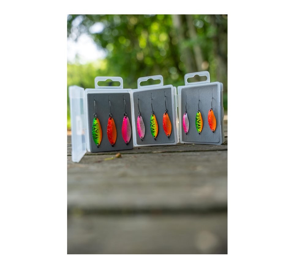 Zebco Plandavka Target Fish Trout UL Spoon Set 3ks